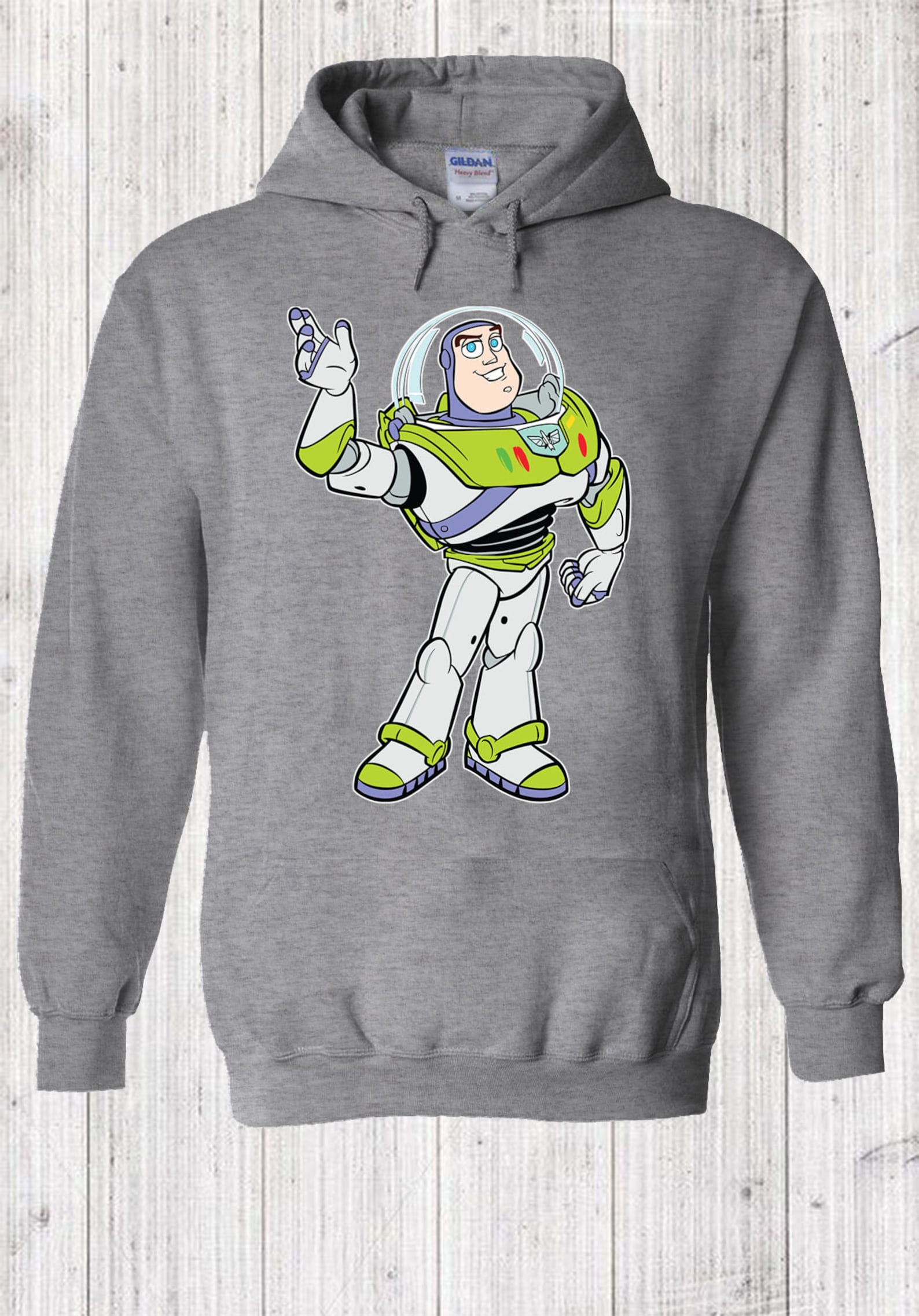 Disney Toy Story Buzz Lightyear Hoodie Sweatshirt Jumper | Etsy