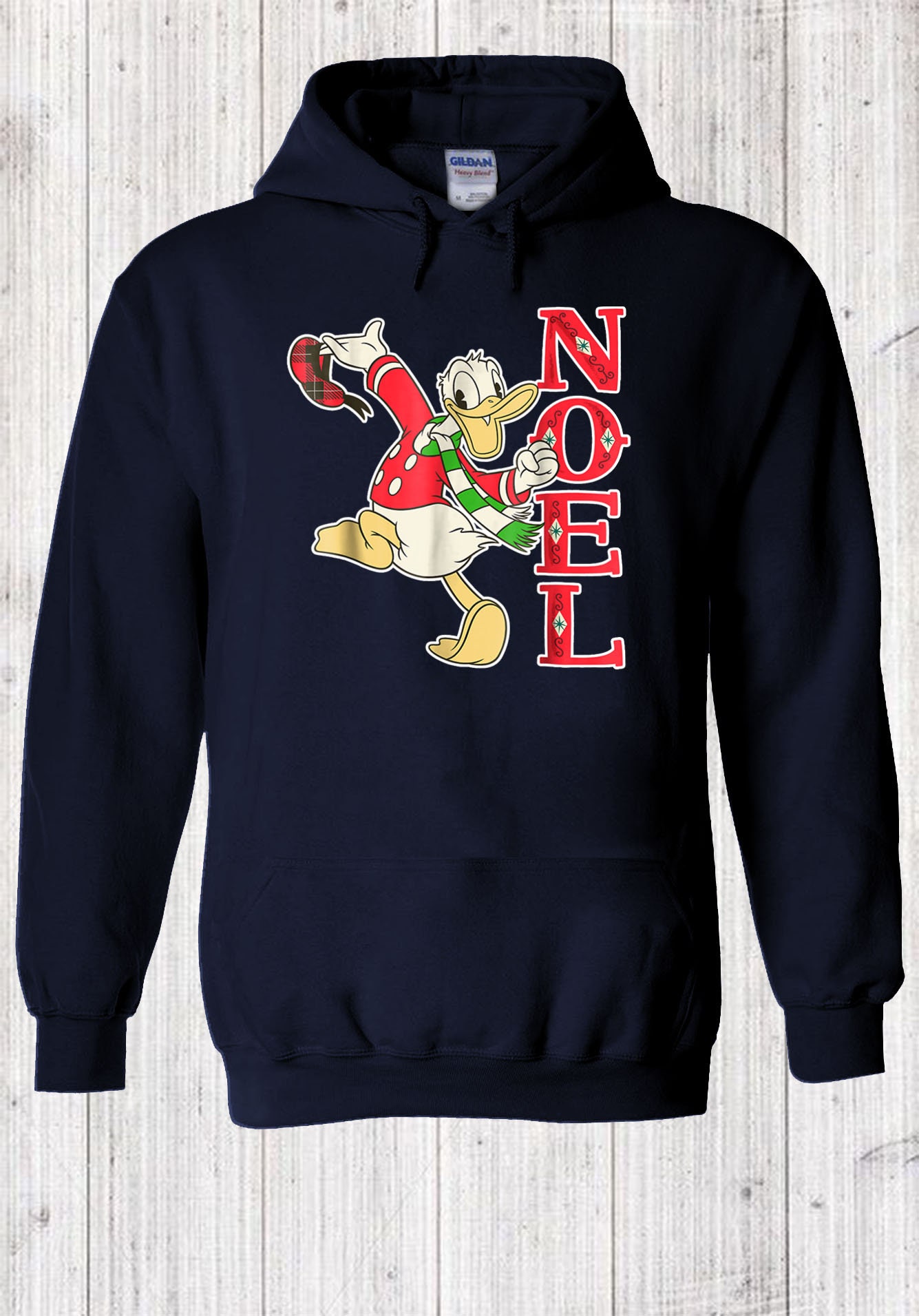 Disney Duffy Daisy Duck Noel Christmas Hat Scarf Cute Hoodie Etsy