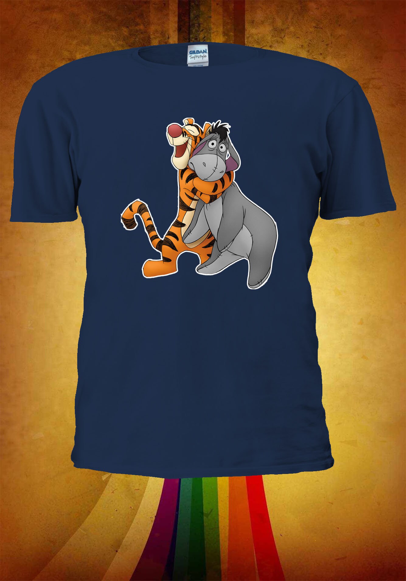Winnie The Pooh Cartoon Tigger Eeyore T-shirt Tshirt Oversized | Etsy