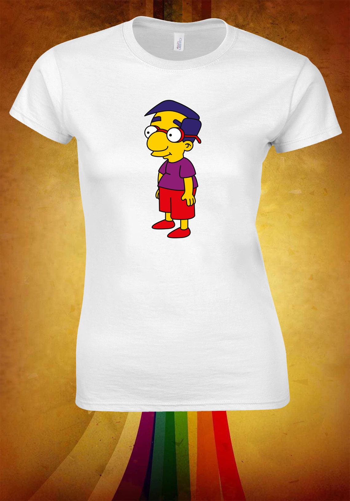 The Simpson Milhouse Van Houten T Shirt T Shirt Etsy 