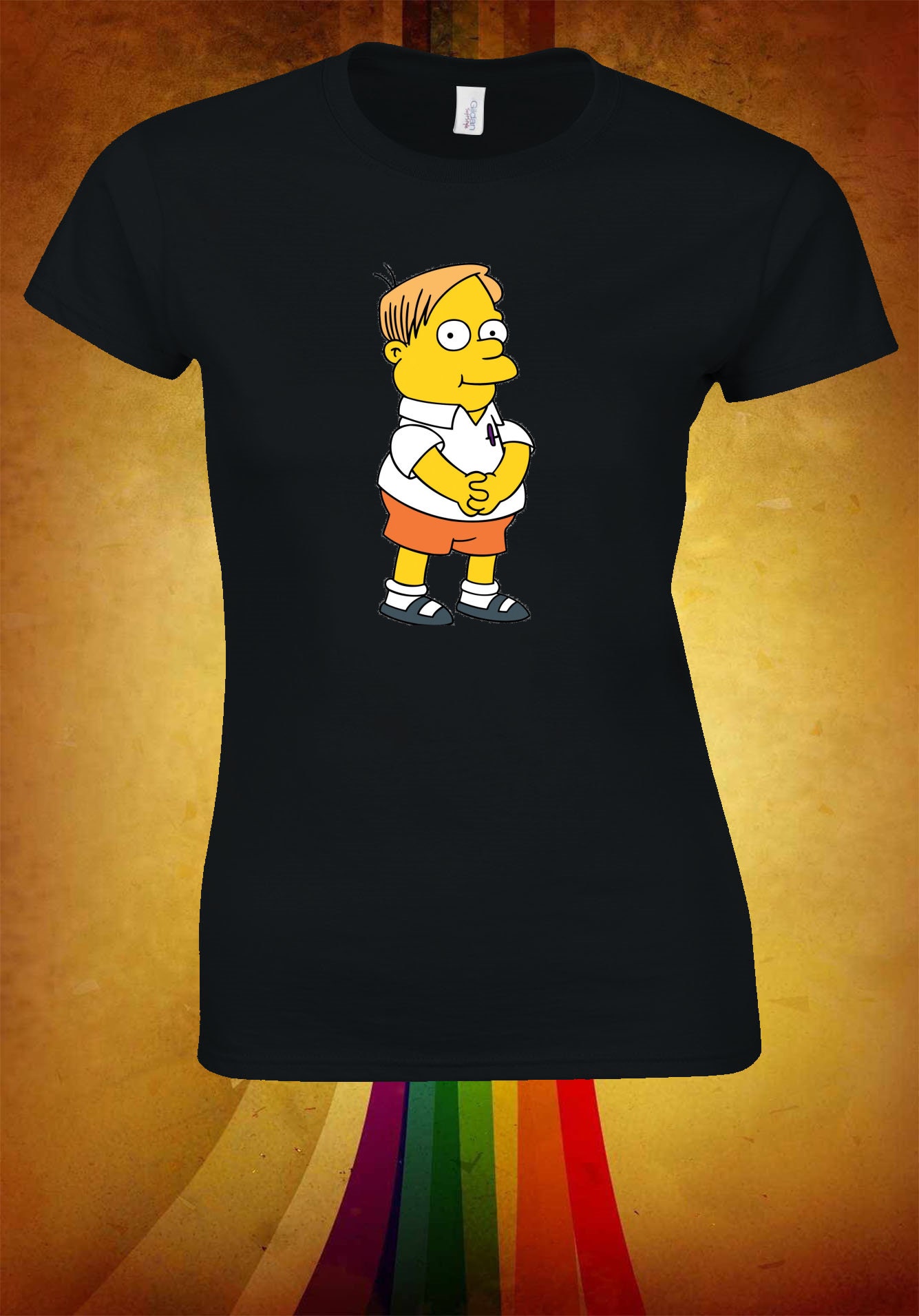 The Simpson Bart Friend Martin Prince T shirt T shirt | Etsy