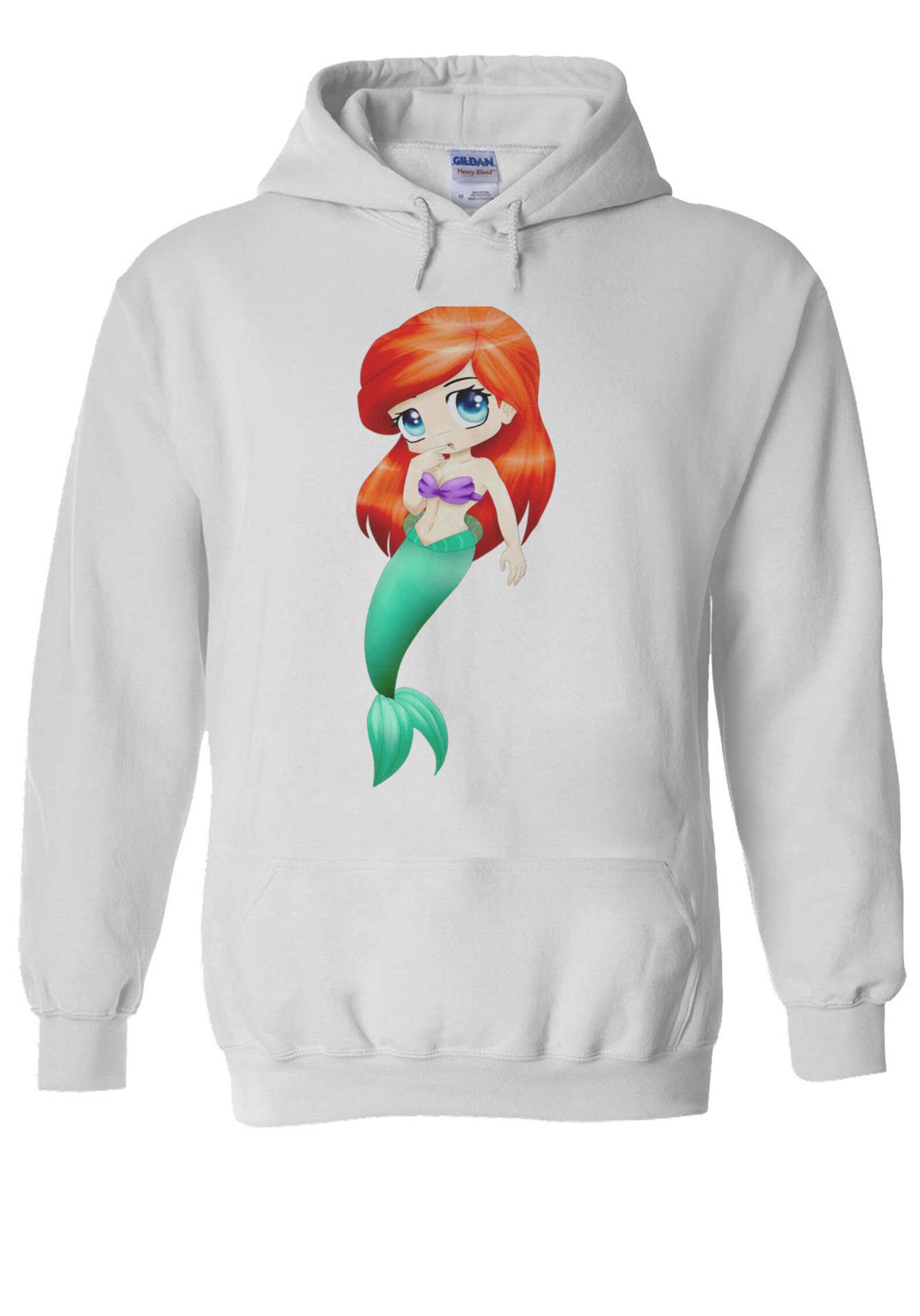 little mermaid hoodie for adults
