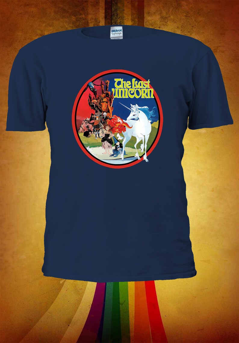 The Last Unicorn Vintage Movie Tshirt Tshirt Tshirt Etsy