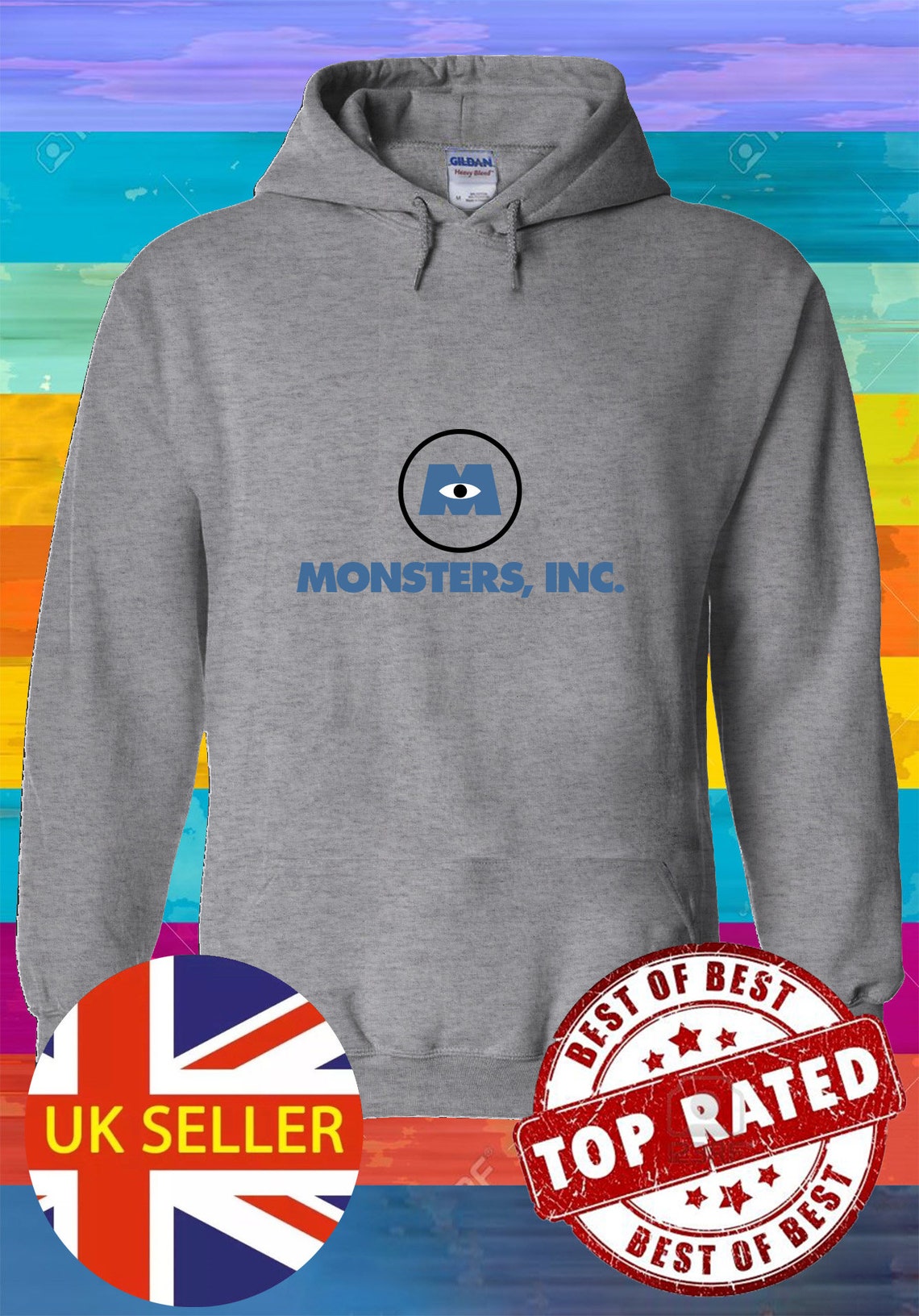 One Eyed Monsters  Inc  Hoodie  Sweatshirt Jumper Pullover 