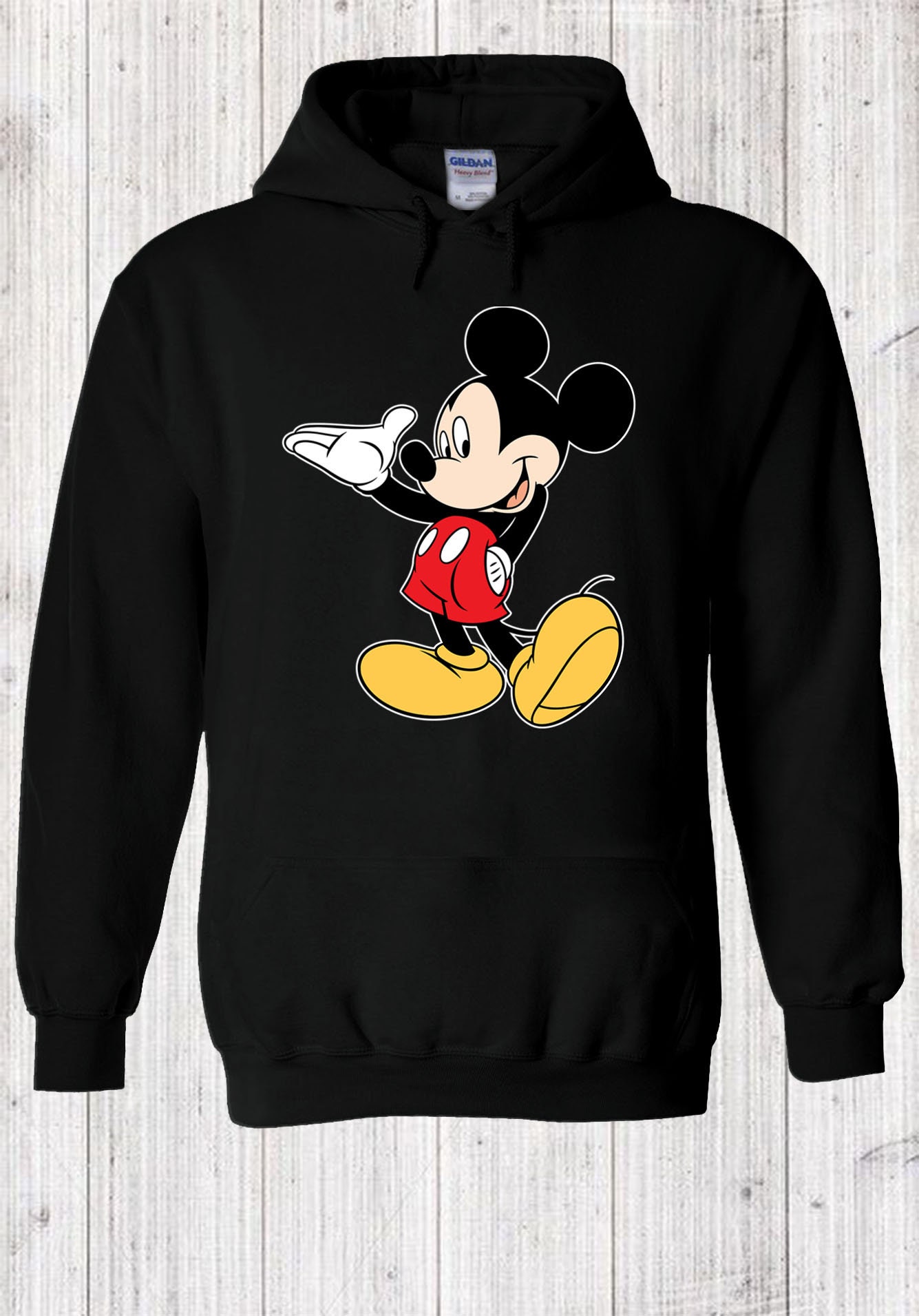 Disney Mickey Mouse Hoodie Sweatshirt Jumper Pullover Men Etsy