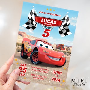 Editable Birthday Invitation for Boys, Birthday Card, Boy Birthday ...