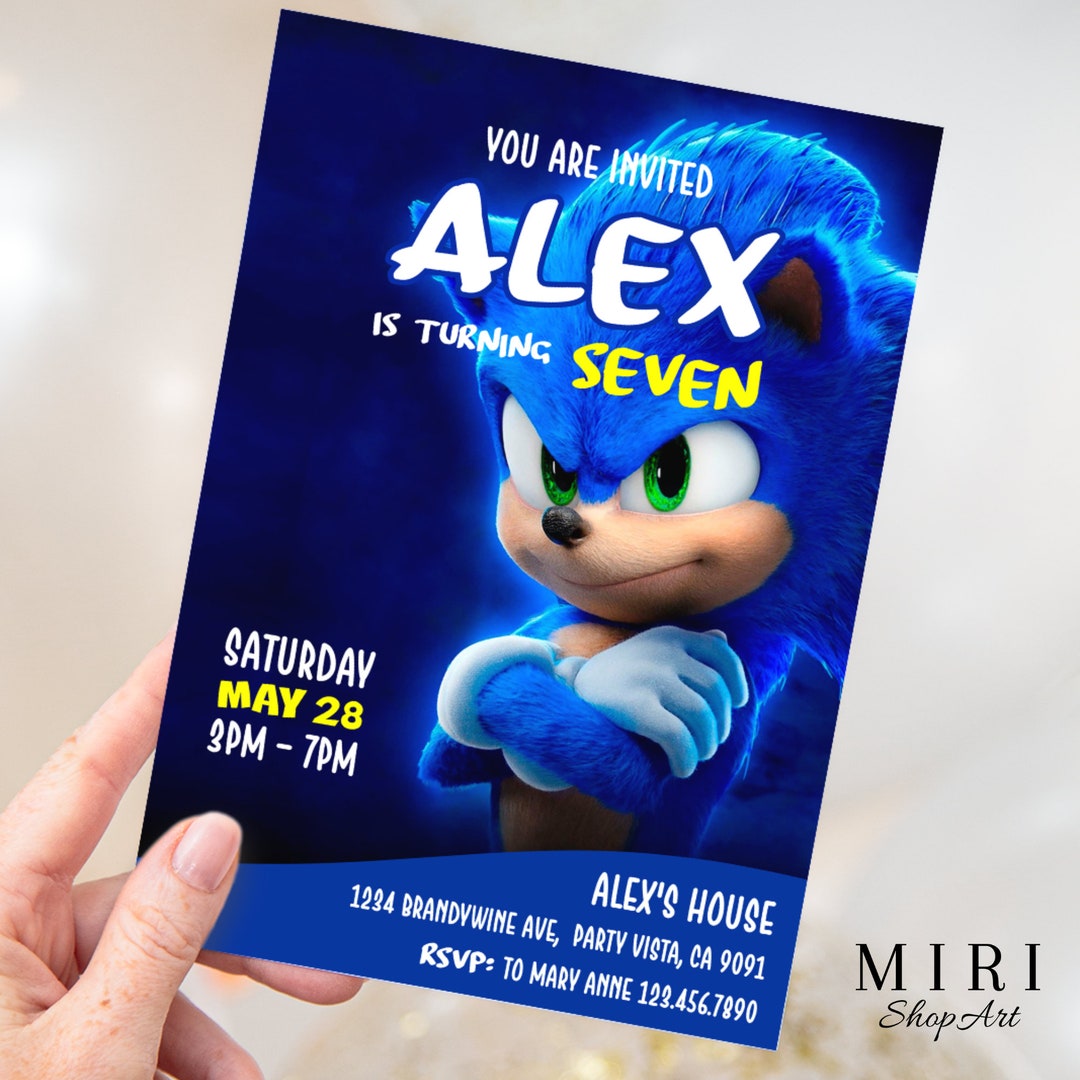 Editable Birthday Invitation for Boys, Birthday Card, Boy Birthday Invitation, Digital ...