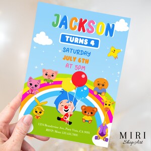 Editable Birthday Invitation for Boys, Birthday Card, Boy Birthday ...