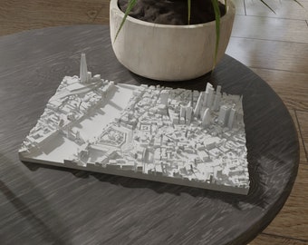 3D Print Londen 5x7 3D City Series STL