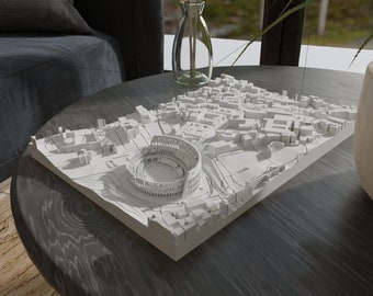 3D Print ROME colosseum 5X7 3D City Series STL