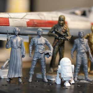 Digital ** Star Wars Luke Skywalker 1/72 (Complemento para Bandai Model & Diorama)