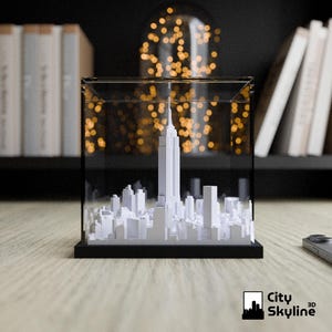Empire State Building Crystal Figurine by Crystal World - Etsy