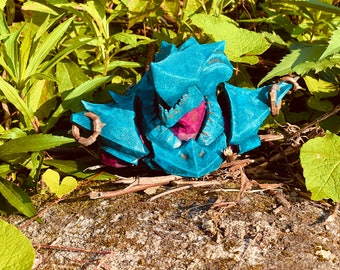 Hand-Painted Warboss Bust: 3D Printed Sci-Fi Decor