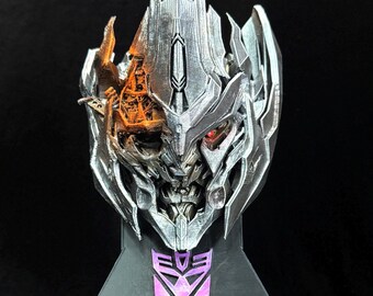 Mega Warlady Büste – Vom Film inspirierter Roboter-Bösewicht Kopf – Sci-Fi Display Statue