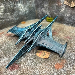 Custom Ship Replica - Personalized In-Game Ship - 3D Printed & Hand-Painted Gaming Decor