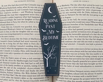 Coffin Shaped Spooky Bookmark | Bookish Bookmark | Halloween Bookmark