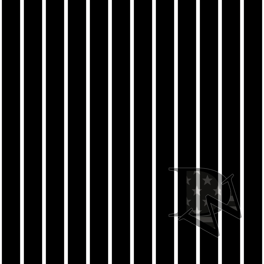 White and Black Pinstripe Pattern Seamless File or Digital Paper JPG