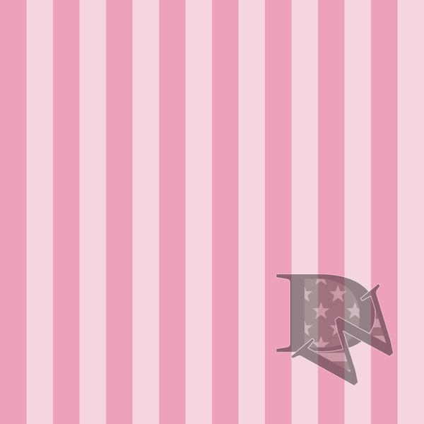 Pink on Pink Stripe Pattern Seamless File or Digital Paper JPG 12x12 (horizontal and vertical)