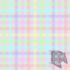Könnte beinhalten: Ein nahtloses Muster mit einem karierten Design in Pastellfarben, darunter Hellblau, Rosa, Gelb und Grün.
