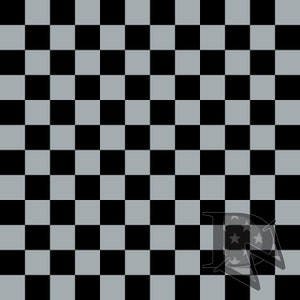 Silver and Black Checker Pattern Seamless File or Digital Paper JPG 12x12
