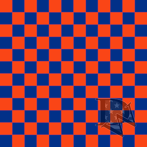 Motivo a scacchi blu e arancione File senza cuciture o carta digitale 12x12 JPG PNG 300dpi