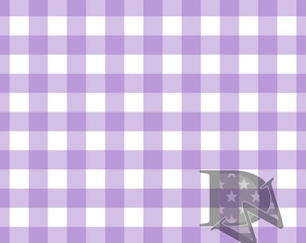 紫と白のギンガムチェック柄シームレスファイルまたはデジタルペーパー