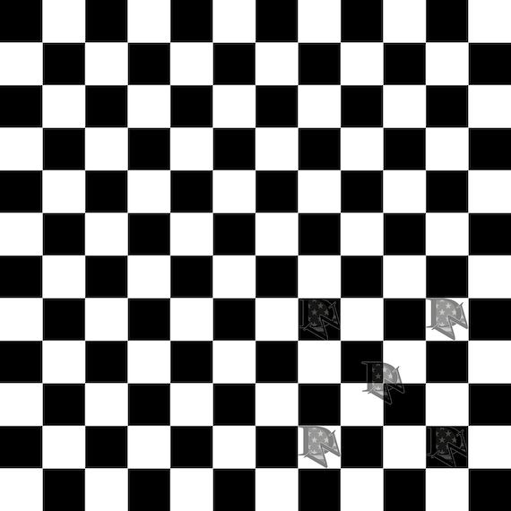 Black and store white checker