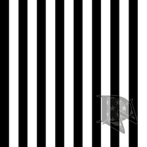 Schwarz weiß gestreifte Muster nahtlose Datei oder digitales Papier JPG 12x12 (vertikale und horizontale Streifen)