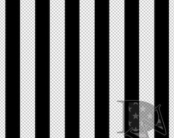 Zwart streeppatroon op transparante achtergrond Naadloos bestand of digitaal papier PNG 12x12