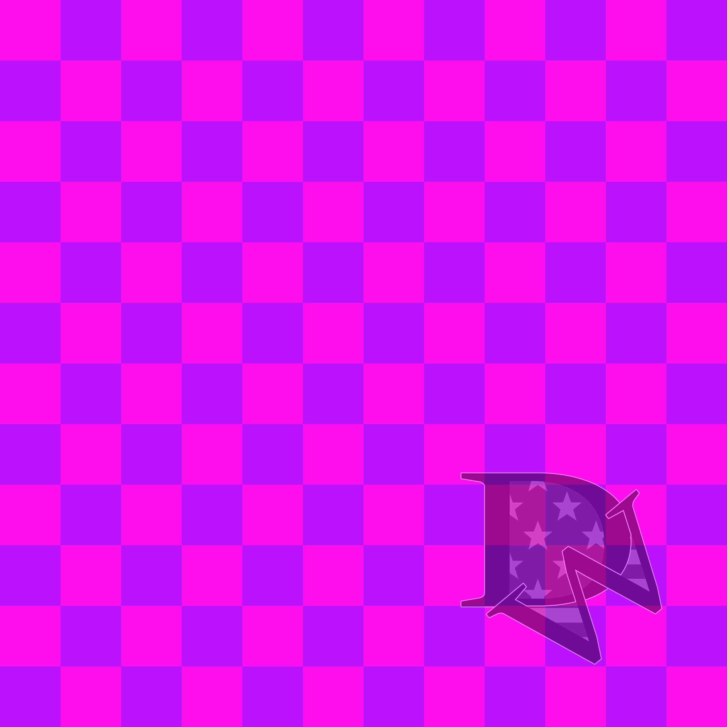 Neon Pink and Purple Checker Pattern Seamless File or Digital 