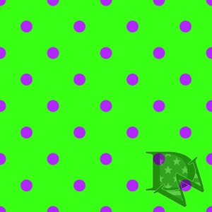 Purple and Green Polka Dot Pattern Seamless File or Digital Paper JPG ...