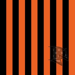 Orange and Black Stripe Pattern Seamless File or Digital Paper JPG 12x12 (horizontal and vertical stripes included)