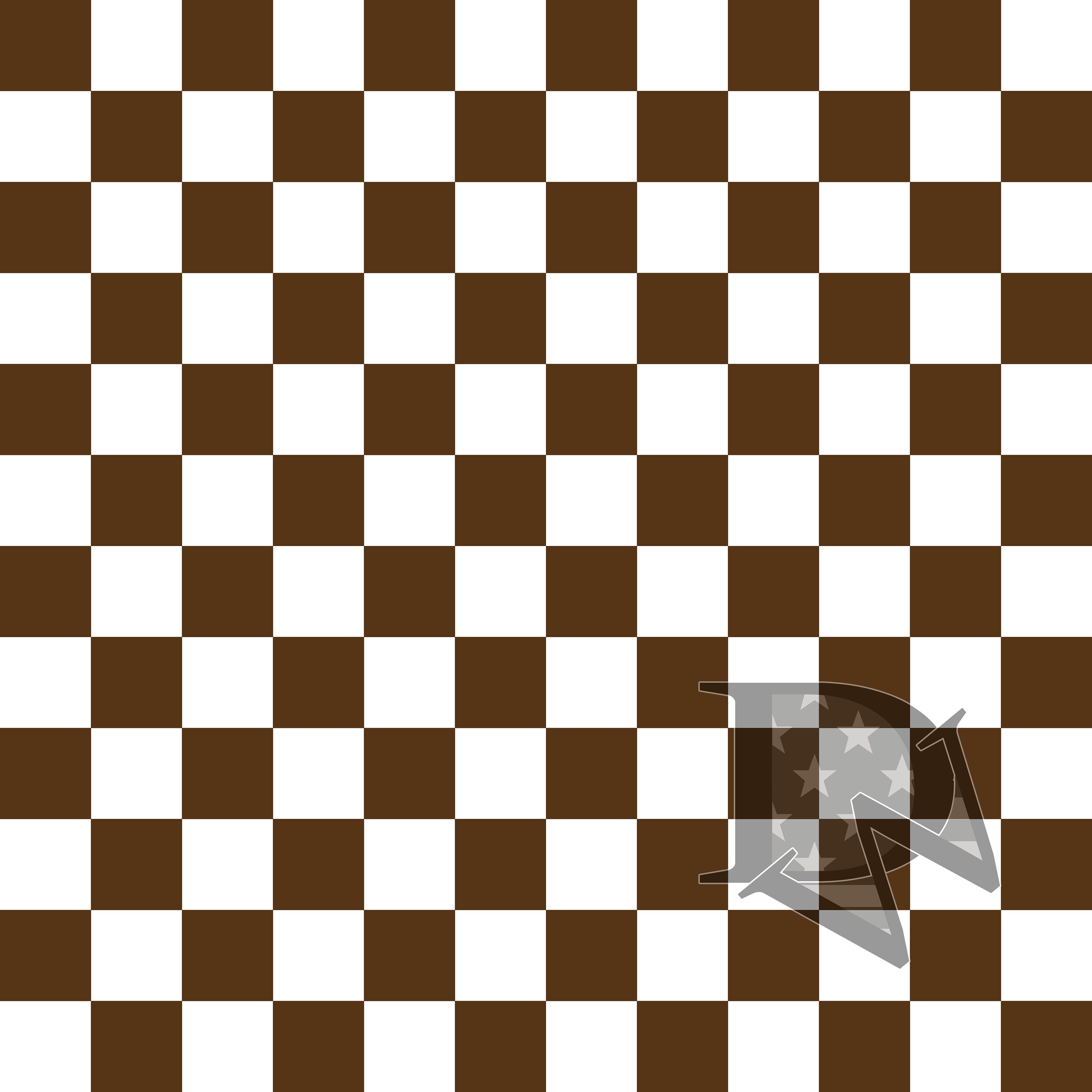 Brown and White Checker Pattern Seamless File or Digital Paper JPG 12x12
