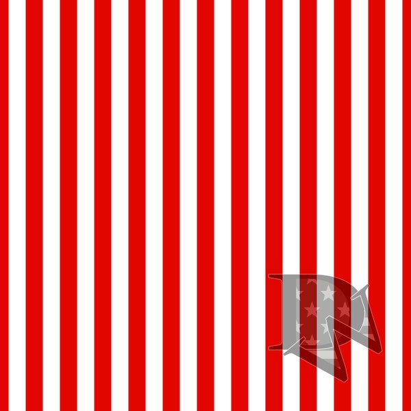 Red And White Stripe Pattern Seamless File or Digital Paper JPG 12x12 (horizontal and vertical)