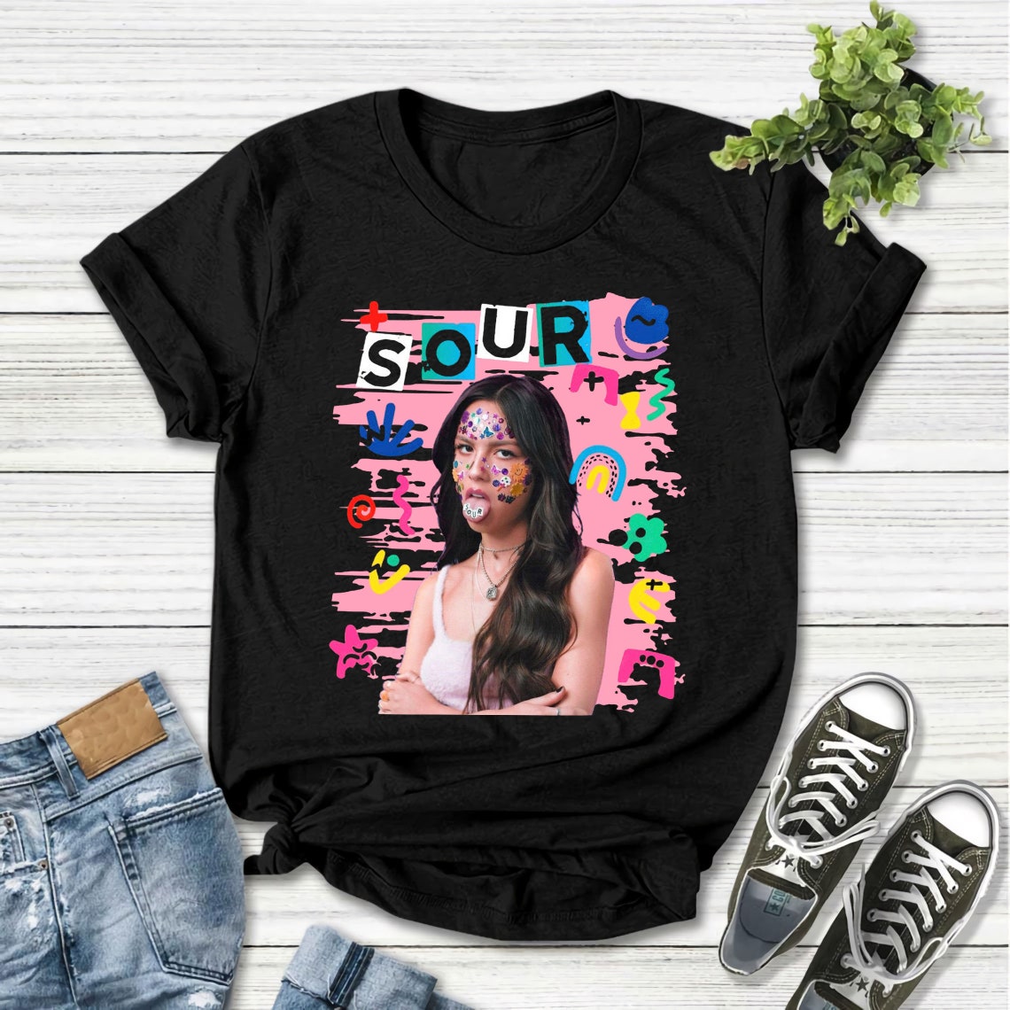 Olivia Rodrigo 2021 TShirt Good 4 U Shirt SOUR Album Merch Etsy