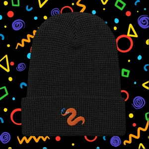Worm waffle beanie