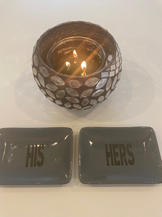His and hers ring dish clearance