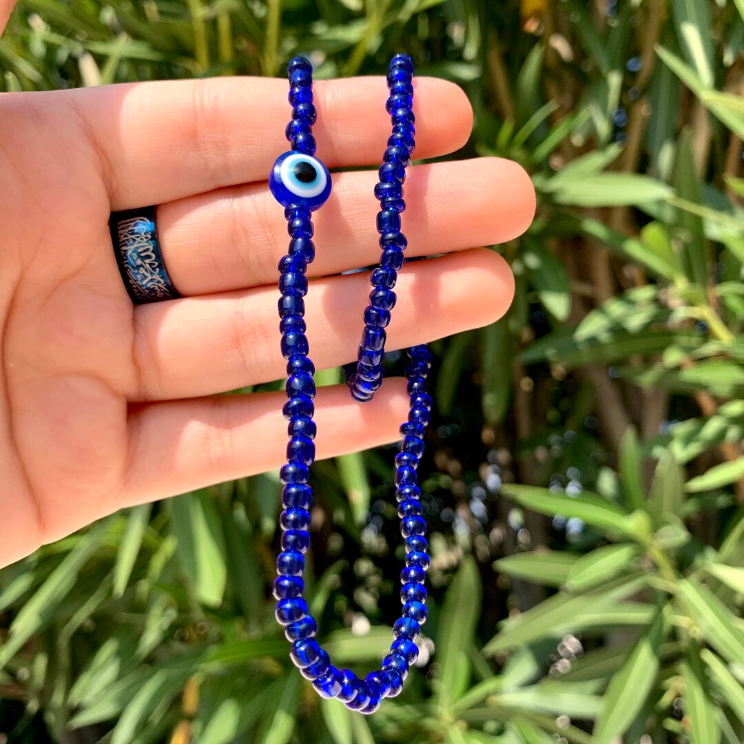 Evil Eye Mask Chain Evil Eye Mask Holder Beaded Mask Chain Etsy