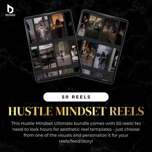 Hustling CEO Mindset Posts Reels Bundle with MRR, Bundle PLR Luxury Reels, Luxury Rich Women Reels for Instagram image 6