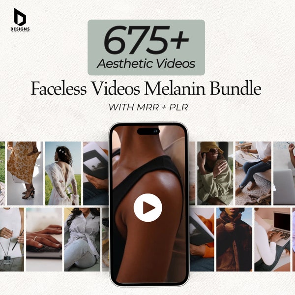 675+ Melanin Faceless Videos Posts MRR PLR Faceless Instagram Story Templates Instasecrets Social Media Reels Content Library Stock Videos