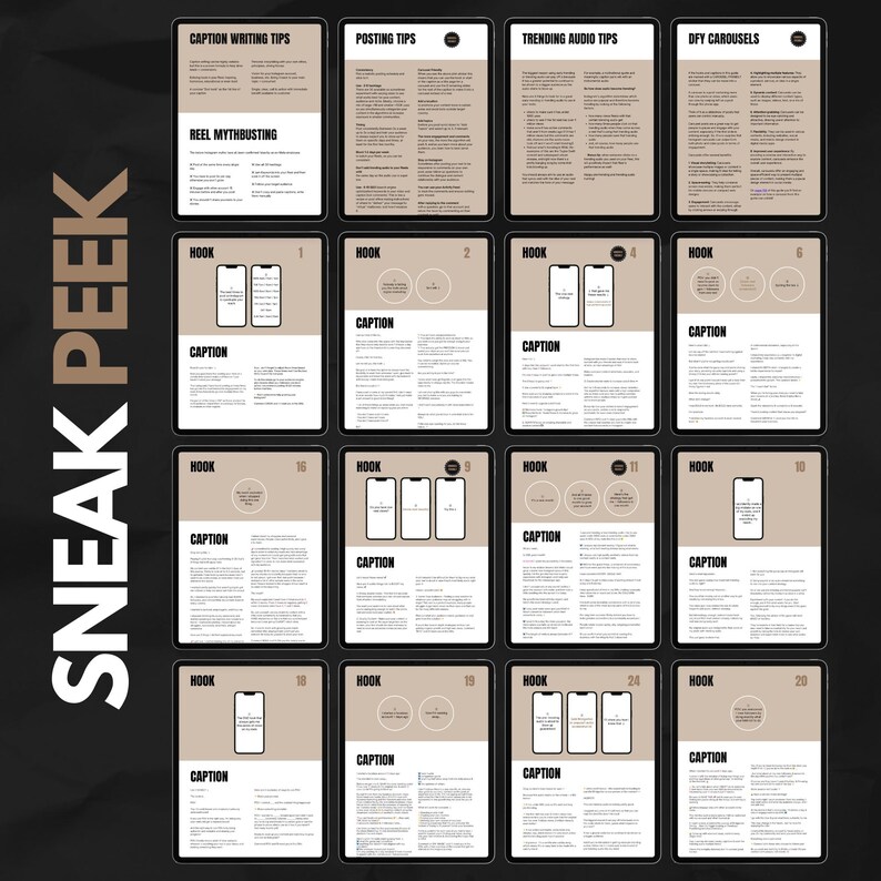 100 DFY Reel Carousel Scripts Done for You With Master Resell Rights ...