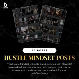 Hustling CEO Mindset Posts Reels Bundle with MRR, Bundle PLR Luxury Reels, Luxury Rich Women Reels for Instagram image 5
