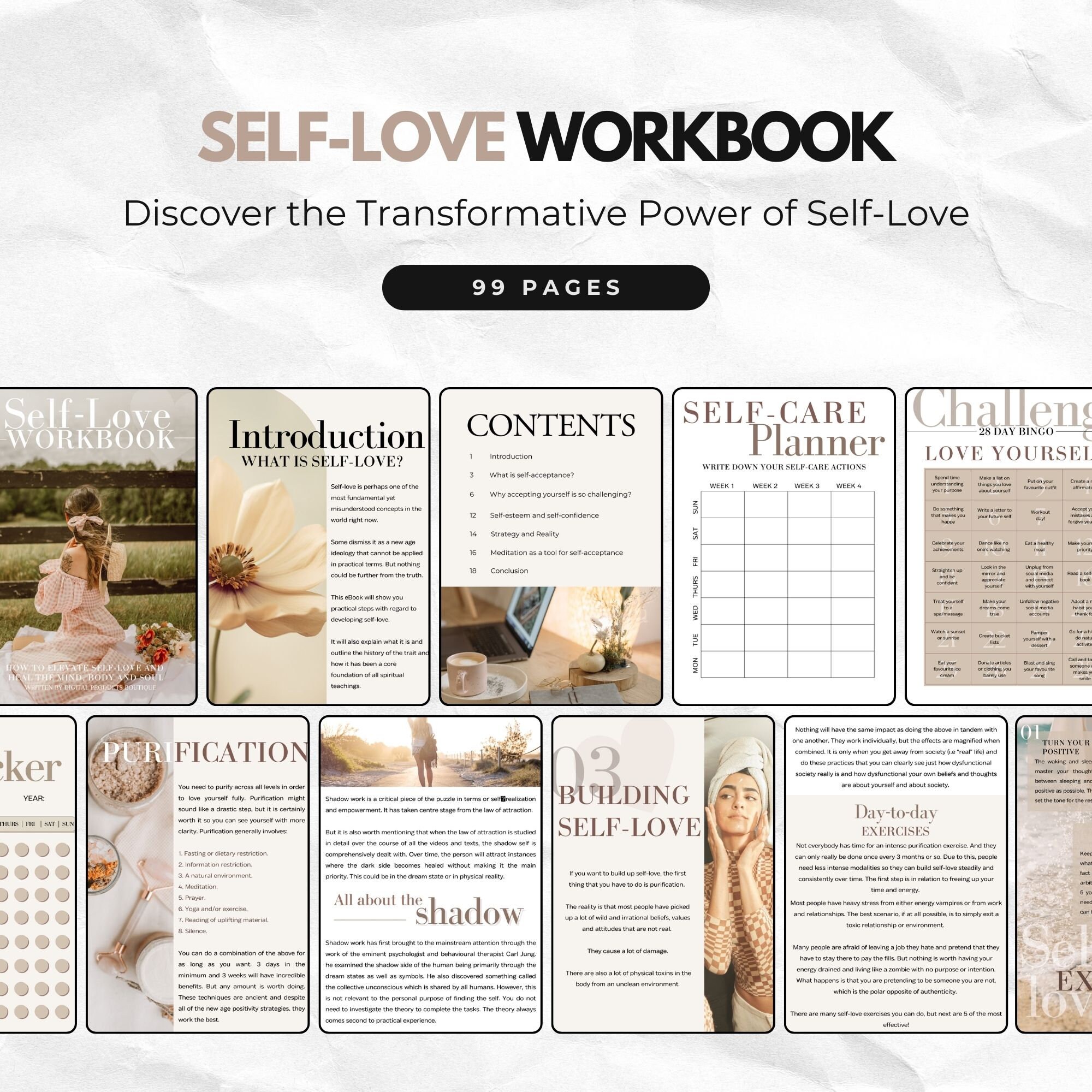 Mindset & Wellness Bundle Workbooks, Master Resell Rights, Wellbeing ...