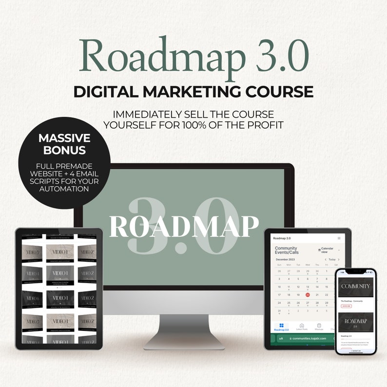 Roadmap 3.0 Master Resell Rights MRR, Digital Marketing & Passive Income Training, Roadmap to Riches Course, image 1