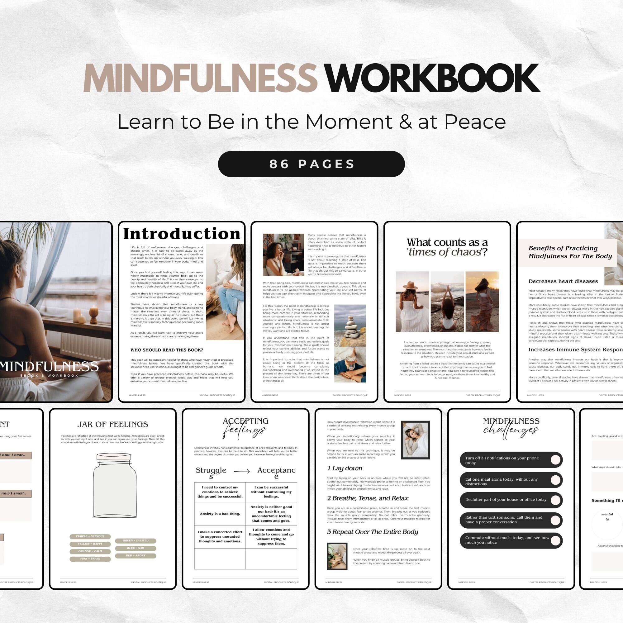 Mindset & Wellness Bundle Workbooks, Master Resell Rights, Wellbeing ...