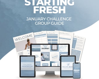 January 2024 Challenge Group / Starting Fresh / Challenge Group / Accountability Group / Challenge Pack