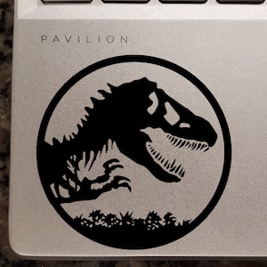 ジュラシック パーク ビニール デカール ステッカー 車 トラック ノートパソコン | T-Rex デカール