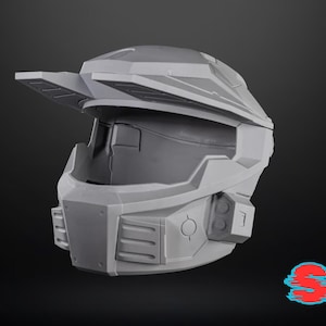 Halo Mark V Helmet Replica 3D Printed Kit- Gamers, Collectors, Master Chief