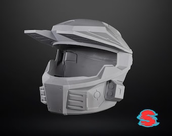 Halo Mark V Helmet Replica 3D Printed Kit- Gamers, Collectors, Master Chief