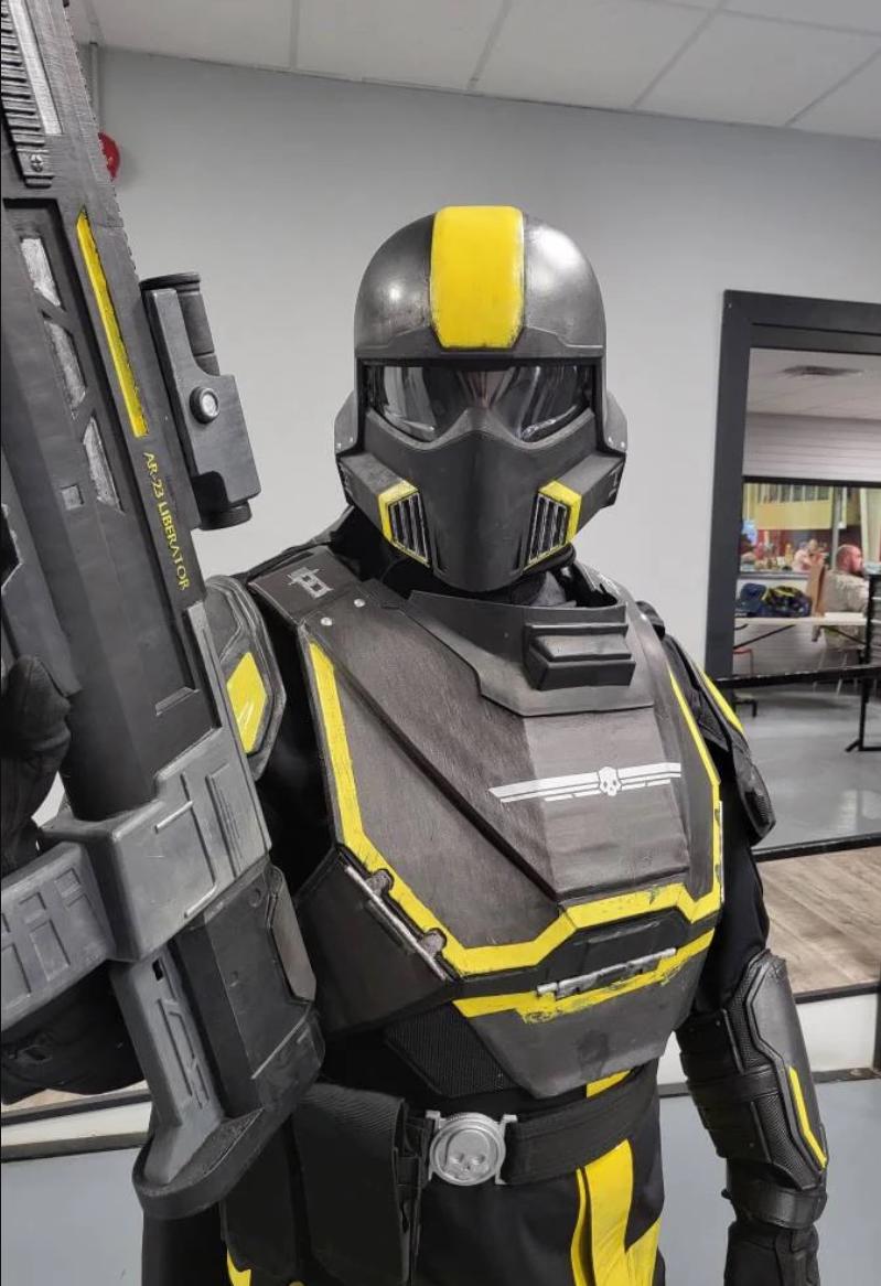 HD2 B-01 Tactical Armor 1:1 - Cosplay, Gamers, Collectors, Costume